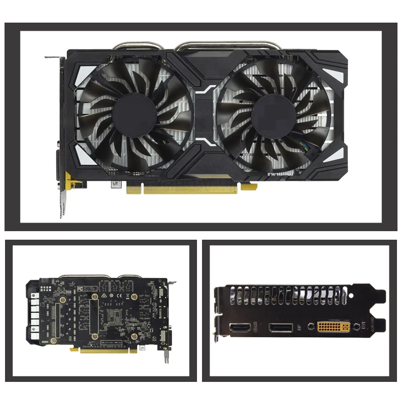 Graphics Card GTX 1060 3GB 192Bit GDDR5 GPU Video Card PCI-E3.0 For nVIDIA Gefore Games Stronger than GTX 1050Ti 4GB video card in computer