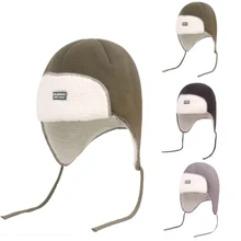 Chapeau d'hiver unisexe pour homme et femme, couvre chef chaud, coupe vent en velours, Ski, russe, décontracté, HT3991 