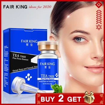 

Tea Tree Shrink Pores Hyaluronic Acid liquid Moisturizing Face Serum Whitening Plant Skin Care Anti Aging Anti Wrinkle Essence