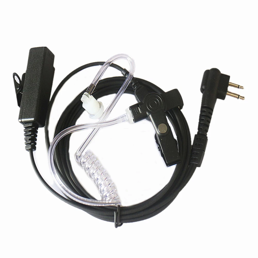 10pc Earpiece Headset Acoustic Mic PTT For Motorola Radio XTN XV Series: XTN446 XTN500 XTN600 XV1100 XV2100 XV2600 XV4100 |