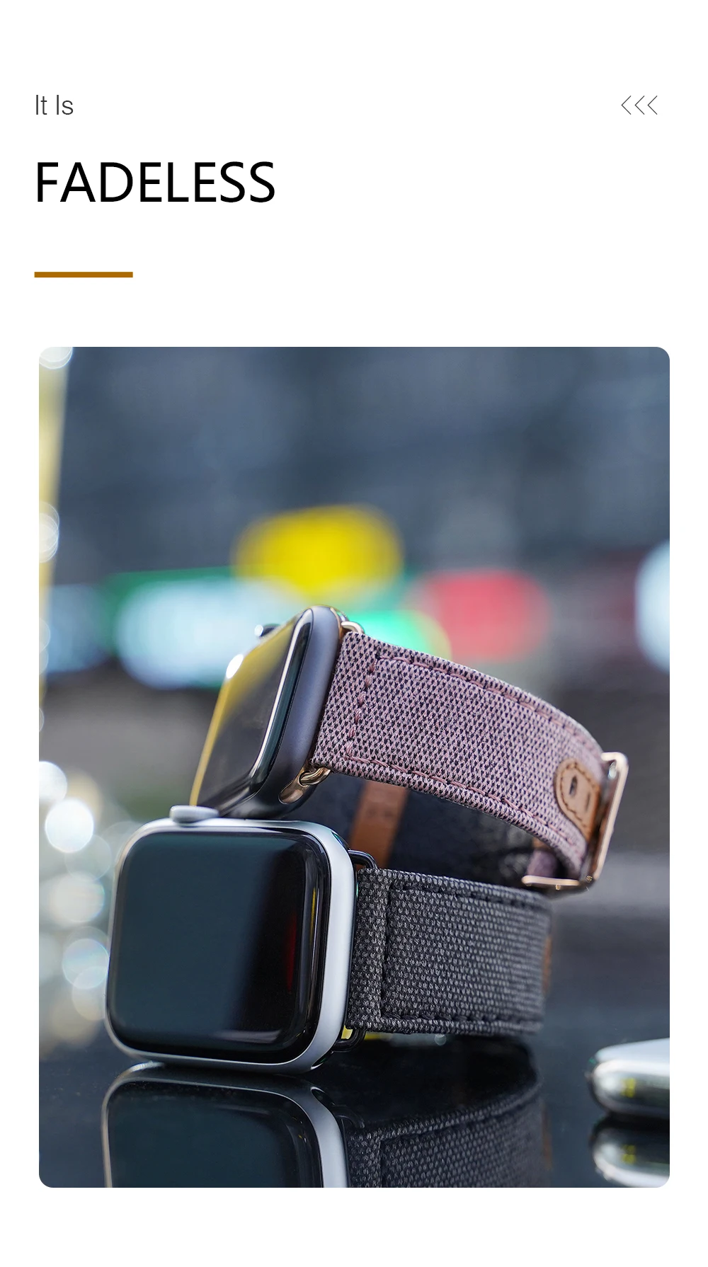 DUX DUCIS из искусственной кожи ремешок для наручных часов Apple Watch серии 4 ткань для отдыха ремешки наручных часов для Apple Watch, версии 4/3/2/1, 38, 40, 42, 44 мм