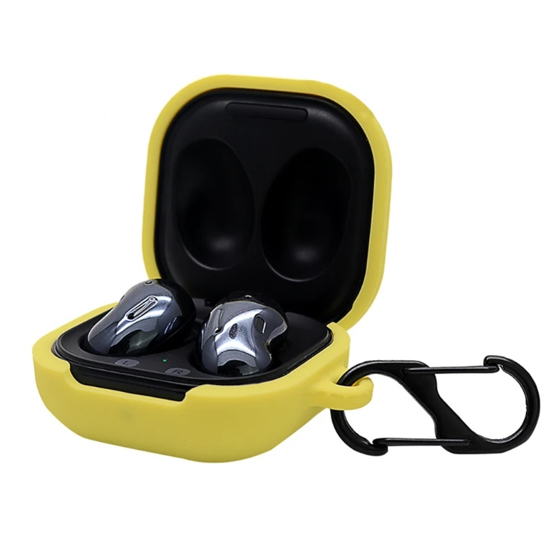 

Siamese Design Protective Cover Silicone Case for galaxy-Buds live Earphone