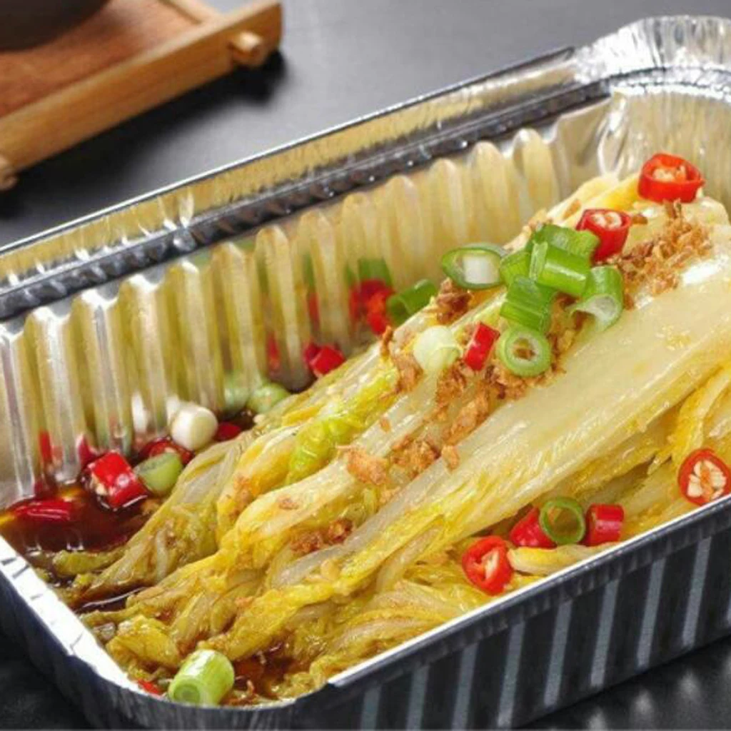 10/20/25 Pcs/set Aluminum Foil Grill Drip Pans Recyclable Grease Pans Tray for BBQ Baking Use Silver