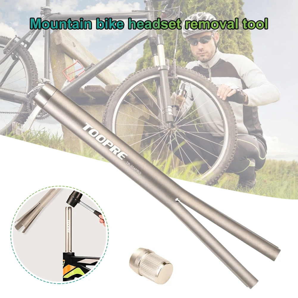 

Bicycle Bowl Remover 28.6mm Stainless Steel MTB Mountain Bike Headset Cup Removal Tool Front Fork Tube Frame Repair Tools