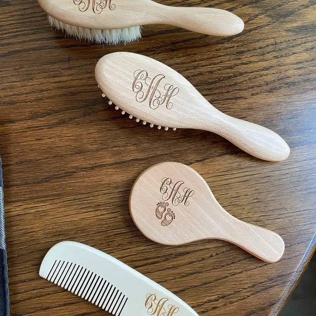 Christening Brush And Comb Set