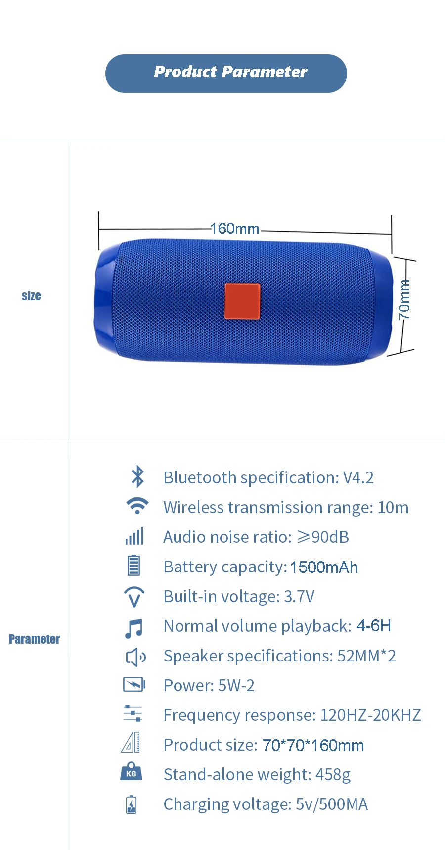 TG беспроводной Bluetooth динамик водонепроницаемый портативный открытый мини динамик Колонка s Поддержка TF карта FM бумбокс