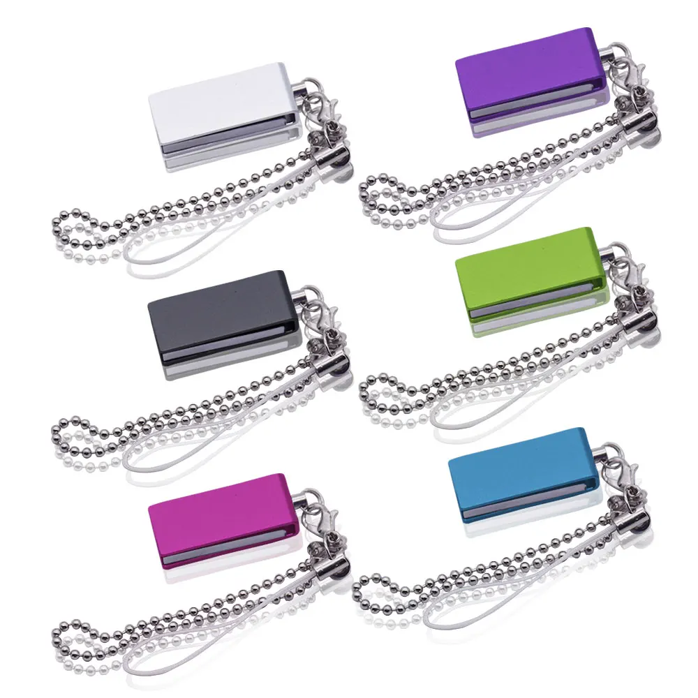 Мини Usb флеш-накопитель с логотипом под заказ металлическая Флешка 128 брелок