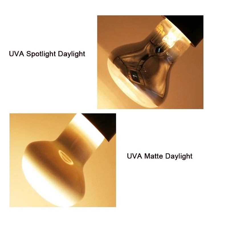 Reptile Lamp Mini Pet Heating Lamp E27 UV Day Night Amphibian Turtle Snake Heat Reptile Bulb 25/60/100W Light