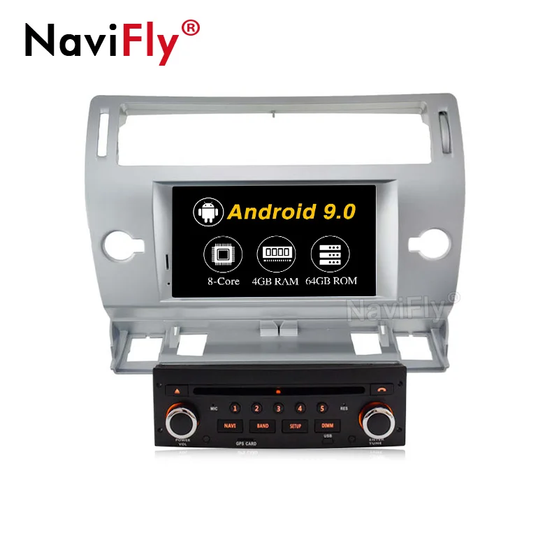 4GB-64GB-8 CORE-S 4 Гб+ 64 ГБ Android 9,0 автомобильный dvd-радиоплеер для Citroen C4 C-Triomphe C-Quatre 2005 2006 2007 2008 2009 - Цвет: 4GB-64GB-8 CORE-S