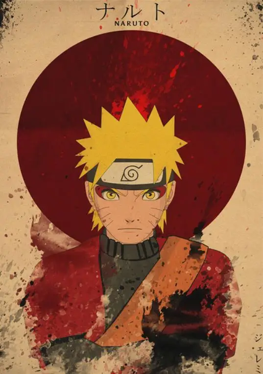 

New 5D DIY Diamond Painting 100% Diamond Japanese Anime "Naruto" Retro Bar Cafe Home Decoration Gift