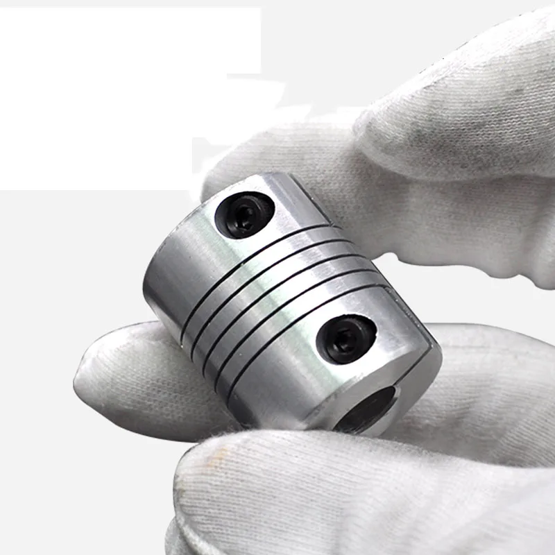 Description Picture 4 of item3mm/4mm/5mm/6mm/6.35mm/8mm Aluminum Shaft Coupling Flexible Coupler Motor Connector D18L25