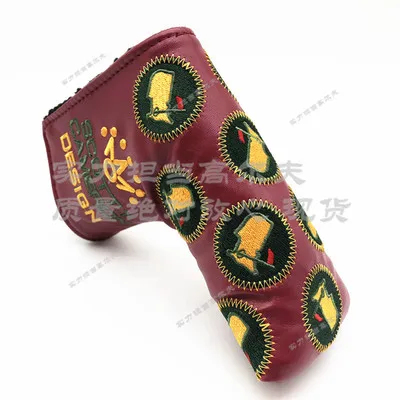 TlTLElST golf putter master cover PUTTER головной убор подходит только для тура cameron crown bettinardi scotty clown cherry головные уборы собаки - Цвет: 10