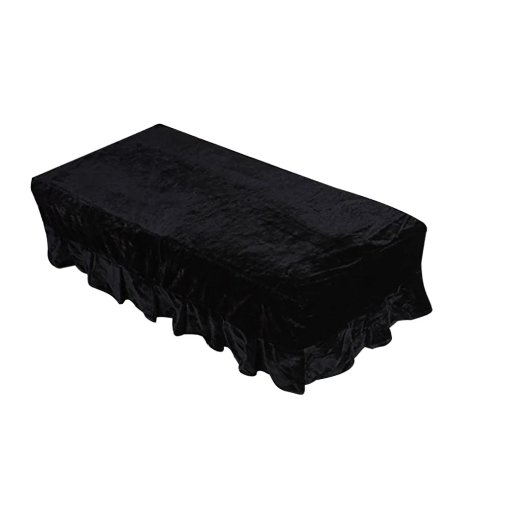 Dustproof Piano Stool Chair Bench Cover Pleuche Dust Protective Slip Sleeve Various size & color