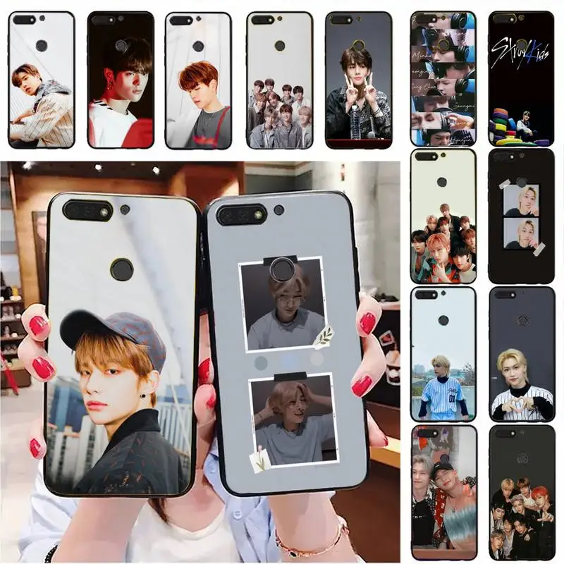 Felix stray kids hyunjin chan woojin чехол для телефона Huawei Honor 7A 8X 9 10 20 lite 10i 20i 7C 8C 5A 8A 9X pro Mate |