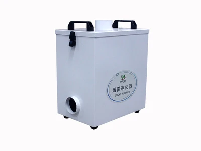 Pure Air Fume Extractor Industrial Smoke Purifier for Co2 Laser Marking Cutter Machine waterun newoxy qubo commercial air cleaning equipment tbk solder fume extractor f6002d filter laser cutter