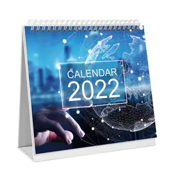 STOBOK – calendrier de bureau 2022 janvier décembre. Calendrier de bureau debout à double fil, planificateur lié pour la maison, le bureau et l'école 