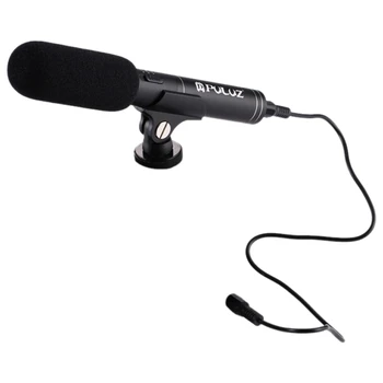 

PULUZ Pu3012 Condenser Microphone Is Suitable for Slr Camera, Dv Recorder, News Receiver