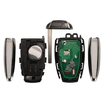 Keyforkess Keyless Go 434/868Mhz ID49 Car Key Remote For Lincoln MKC MKZ MKX NAVIGATOR 2017 2018 2019 2020 Smart Fob Control - jingyuqin Keyless Go 434 868Mhz ID49 Car Key Remote For Lincoln MKC MKZ MKX NAVIGATOR