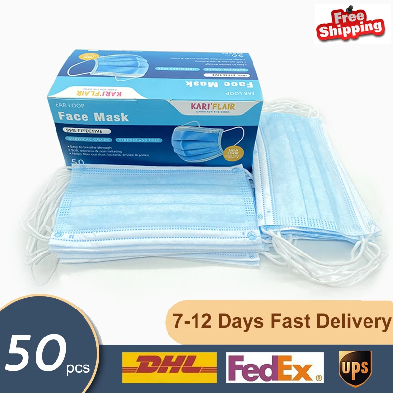 

Original 1000pcs Disposable n95 Face Mask flu PM2.5 Filter Protection Anti-PM2.5 Industrial Dustproof Mask 24-hours Shipping
