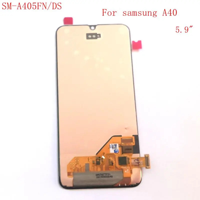 

Amoled For Samsung Galaxy a40 A405/DS A405 A405FN/DS Lcd Screen Display+Touch Glass DIgitizer Assembly
