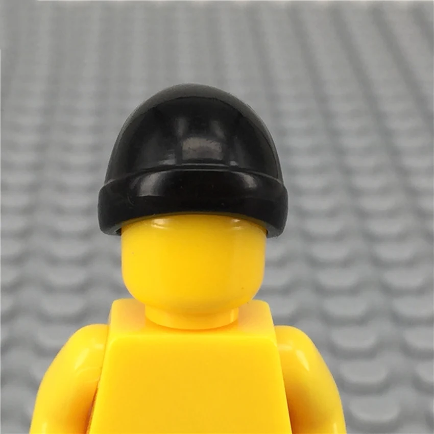 Compatible Legoings Figure Building Blocks MOC Hat Helmet Ski Cap Woolen Cap Accessory Brick Children DIY Toy Gift (2)