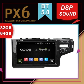 

PX6 Excellent Performance Android 9.0 Car Multimedia GPS For HONDA FIT JAZZ RHD 2014 DSP Sound Navigation Tape Recorder Radio