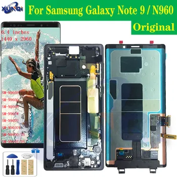 

Original SUPER AMOLED N960 LCD For Samsung Note 9 N960 N960F N960DS LCD Display Touch Screen Frame Assembly For galaxy note9 lcd