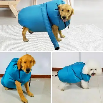 Folding Dogs Hair Dryer Blow Bag Pet Drying Bag Grooming Bag Portable Dog Cleaning Accessories Pet Efficient Dry Bag Kit 6