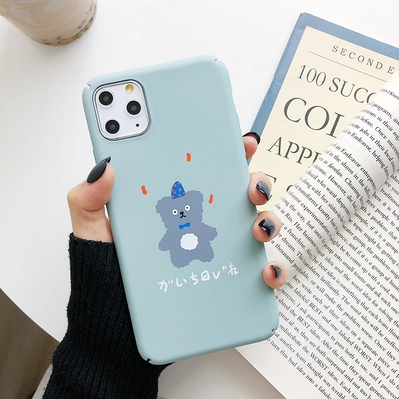 Жесткие ПК-Чехлы для huawei P20 P30lite mate 20Pro 30 Happy bear full cover для Honor 8X9X9 10 20 Nova 3 3i 4 5 back funsas Cases