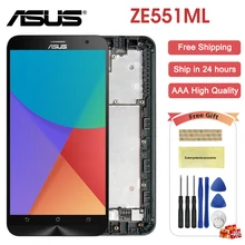 Для ZE551ML дисплей ASUS Zenfone 2 ЖК сенсорный экран дигитайзер 5," Zenfone 2 ZE551ML экран дисплей Замена Z00AD