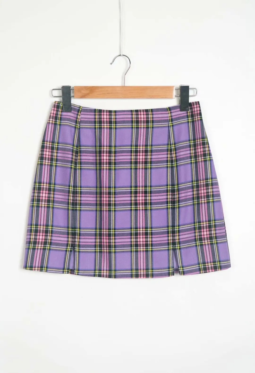 

2019 Autumn Europe And America Women's Dress New Style Pattern Slit Skirt Short Skirt 197