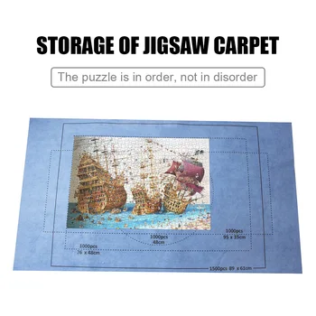

Games Beach Puzzles Felt Pads Large Jigsaw Mat Toy Puzzle Felt Mat Carpet Storage Mat Game Mat for Child Gift