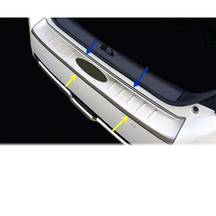 For Honda Civic 10th Sedan 2016 2017 2018 2019 Car Rear Bumper Trunk Threshold Door Sill Outer Protector Trim Stainless Steel | Автомобили
