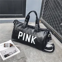 Большая Вместительная дорожная сумка, ручной pu мешок для багажа, мужская и женская обувь, сумка для йоги и фитнеса