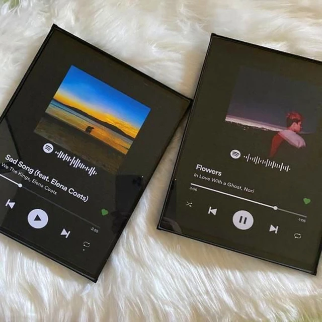 Spotify tavola musicale in acrilico codice Spotify personalizzato