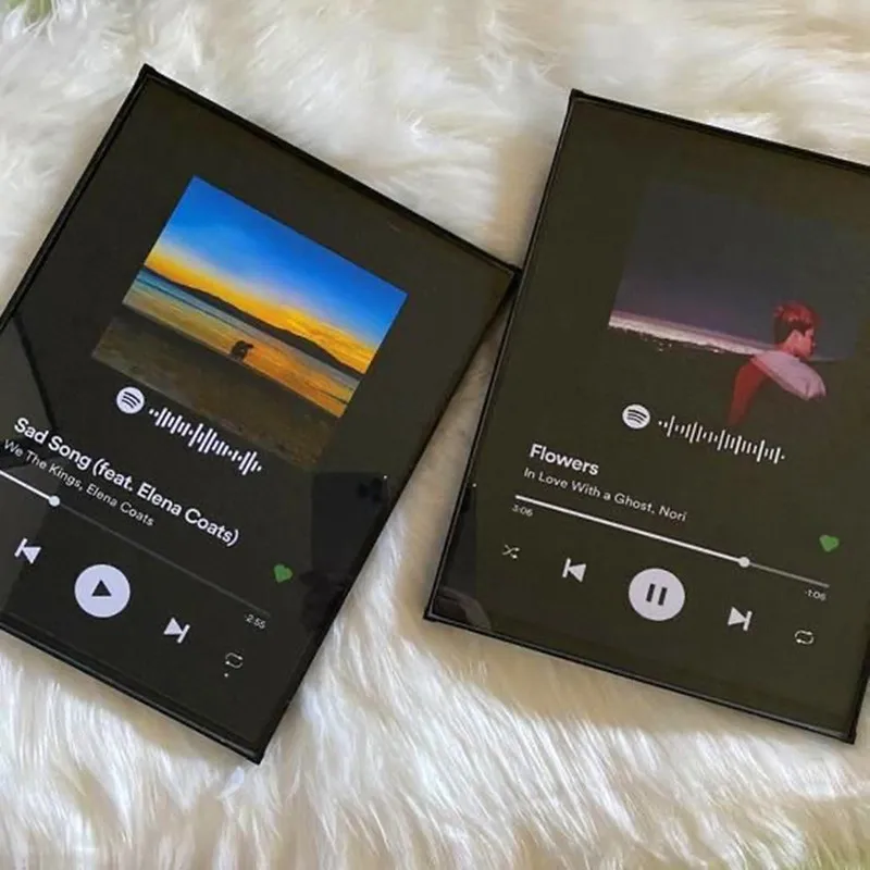 Código Spotify, Luz Nocturna Personalizada, Fotos y Nombre de la