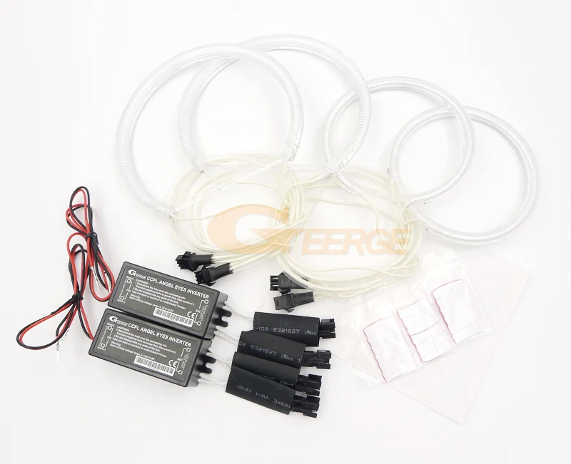Для Volkswagen VW Fox CrossFox 2010 2011 2012 2013 2014 Отличный ультра яркий CCFL ангельские глазки Halo
