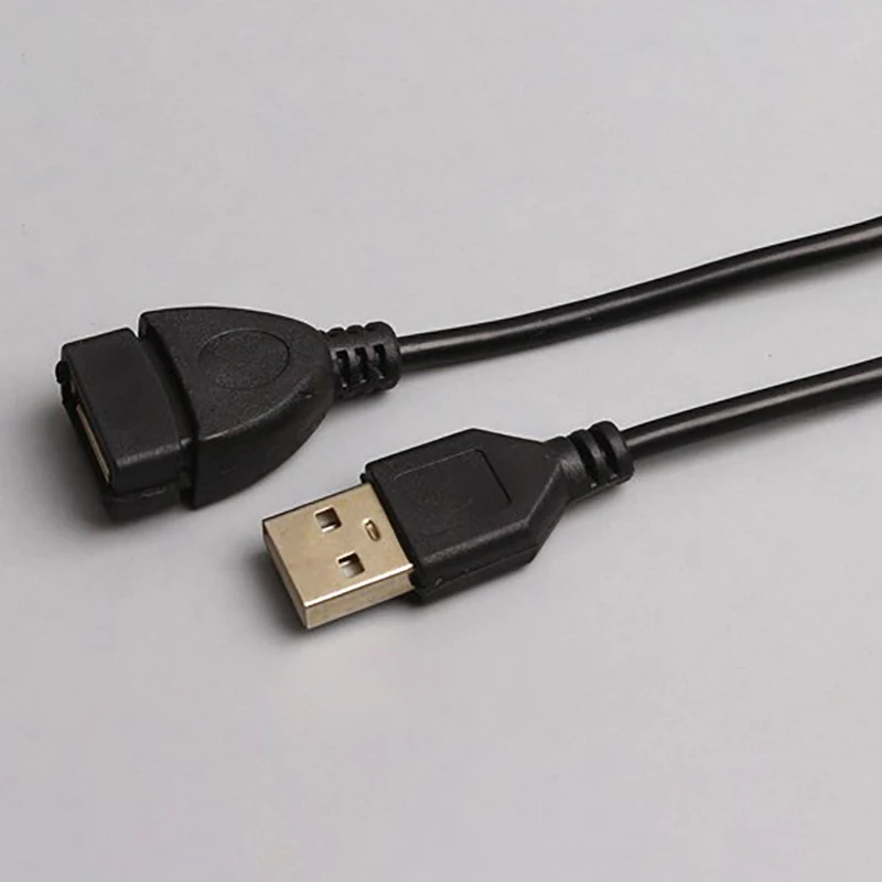 1m/1.5m USB 2.0 EXTENSION Cable Lead A Male Plug to A Female Socket Short RF 