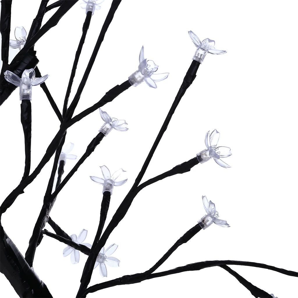 Cherry Plum Blossom Tree Light Table Lamps Night light for Home Indoor Bedroom Wedding Party Bar De