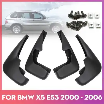 

Car Mud Flaps Splash Guards Mudguards Mudflaps Fender Accessories For BMW X5 E53 1999 2000 2001 2002 2003 2004 2005 2006