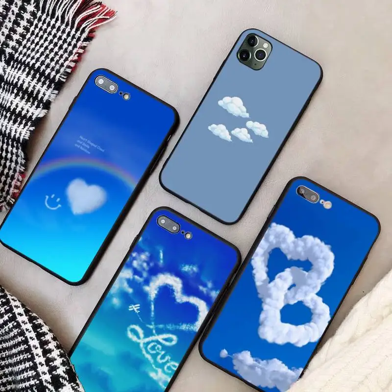 Чехол BaweiTE Cloud blue sky для iphone 11 PRO MAX X XS XR 4S 5S 6S 7 8 PLUS SE 2020 | Мобильные телефоны и