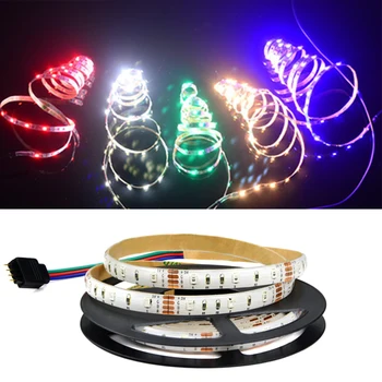 

RGB IP65 Waterproof USB Connection Easy Install With Remote Controller Flexible LED Strip Light Bar Free Cut Ribbon TV Backlight