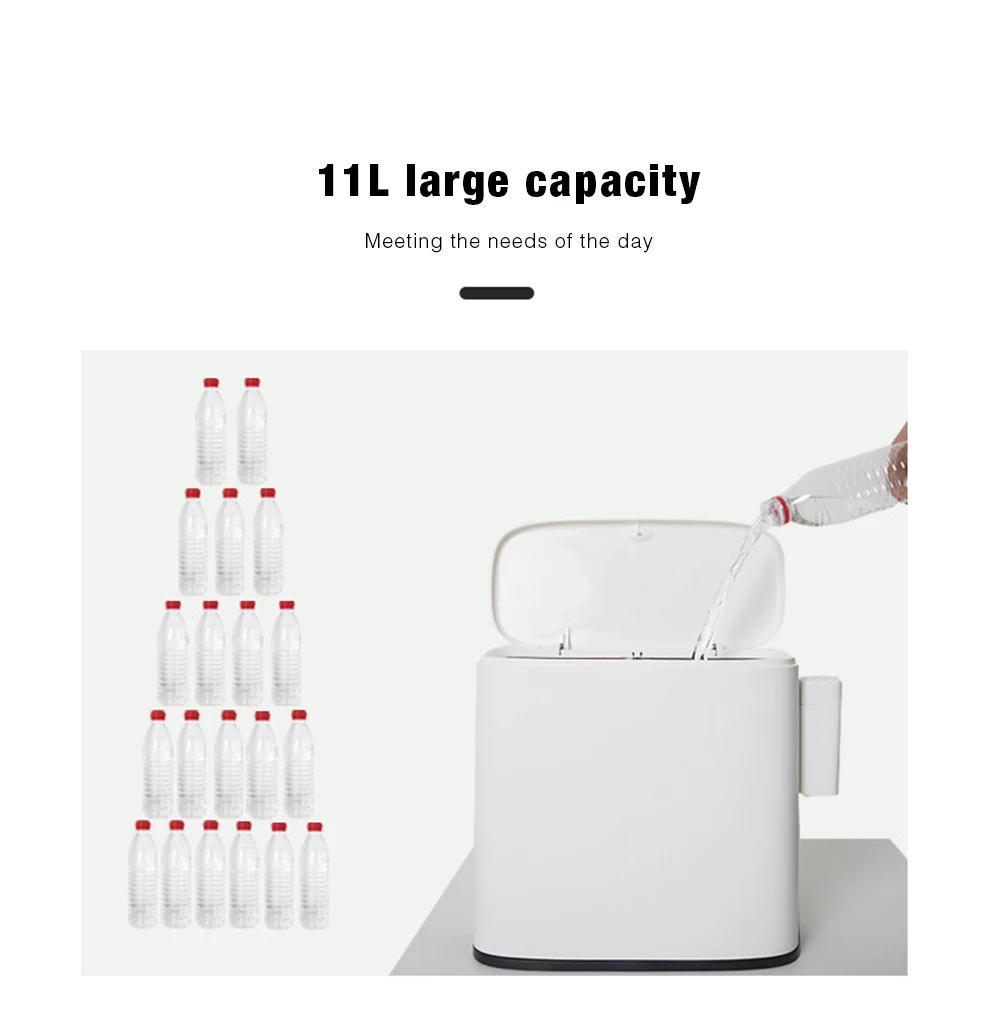 11L Многофункциональный пластиковый узкий тип мусорный бак туалетный дежатель для мусоного ведра корзина мусорное ведро ванная комната Чистящая коробка для хранения