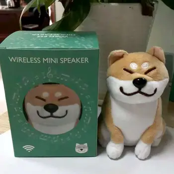 

Cute Cartoon Plush Dog Wireless Bluetooth Speaker Stereo Super Bass Subwoofer Home Decoration Christmas Gifts R20