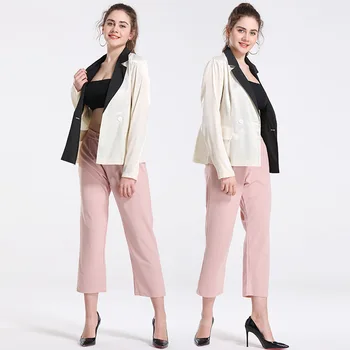 

Early Spring 2020 New Women's Jacket Trendy Temperament Slim Slim Wild Long-sleeved Short Small Suit