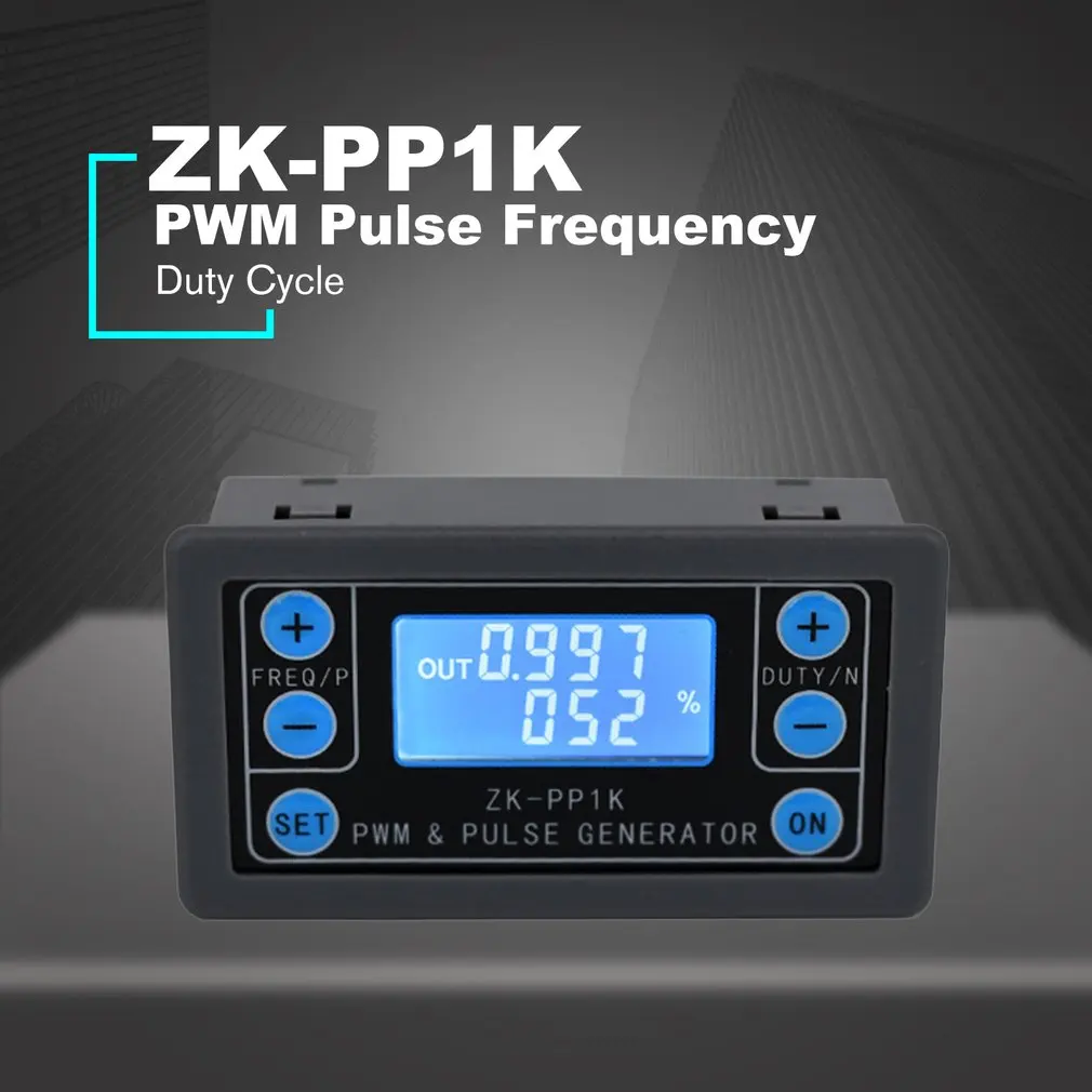 ZK-PP1K PWM Pulse Frequency Duty Cycle Adjustable Module Square Wave Rectangular Signal Function Generator | Инструменты