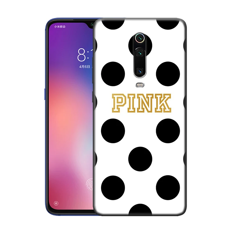 Розовый чехол Love My для Xiao mi Red mi 8A K20 Note 7 8T 7A 6A 6 mi 9T 10 9 Pro 5G CC9 A3 черный ТПУ чехол для телефона