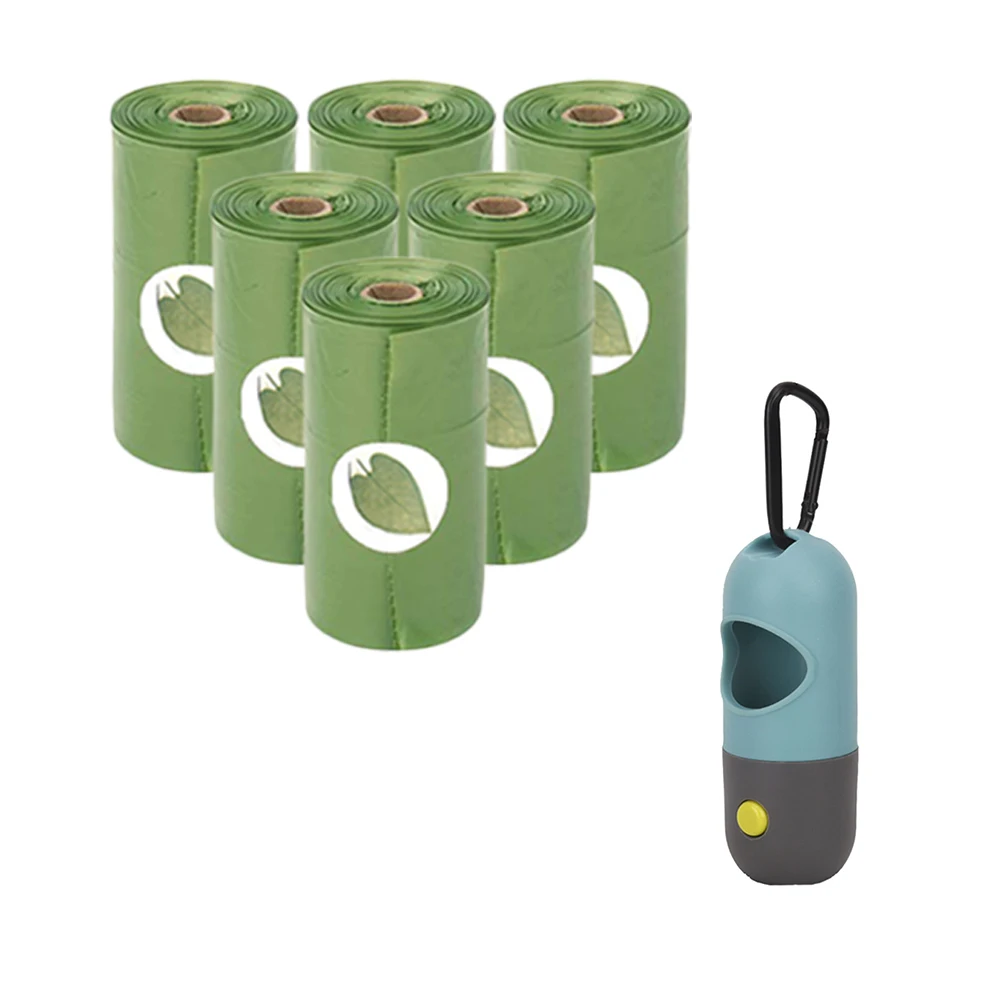 Pet Poop Bags Dispenser LEDlight Waste Bag Dispenser For Pet Leash Pet