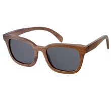 Винтаж черный из орехового дерева солнцезащитные очки Для женщин бренд Роскошный чехол-портмоне в ретро-стиле поляризационные мужские солнцезащитные очки и высоком каблуке, украшенные-gradeeyeglasses мужской