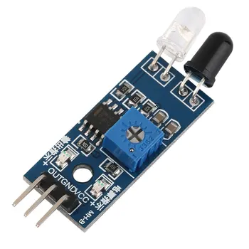 

Super Deals 1Pc IR Infrared Obstacle Avoidance Sensor Module for for Arduino Smart Car Robot Mini Size Light Weight